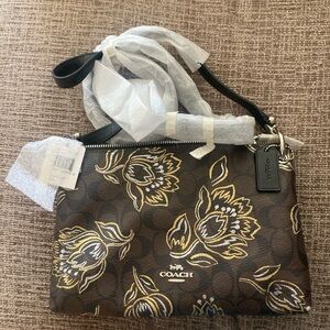 Never been used Coach purse in brown! Perfect condition!